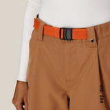 PANTALON BAGGY SNOW PANT SHELL OUTLINE CARAMEL FEMME