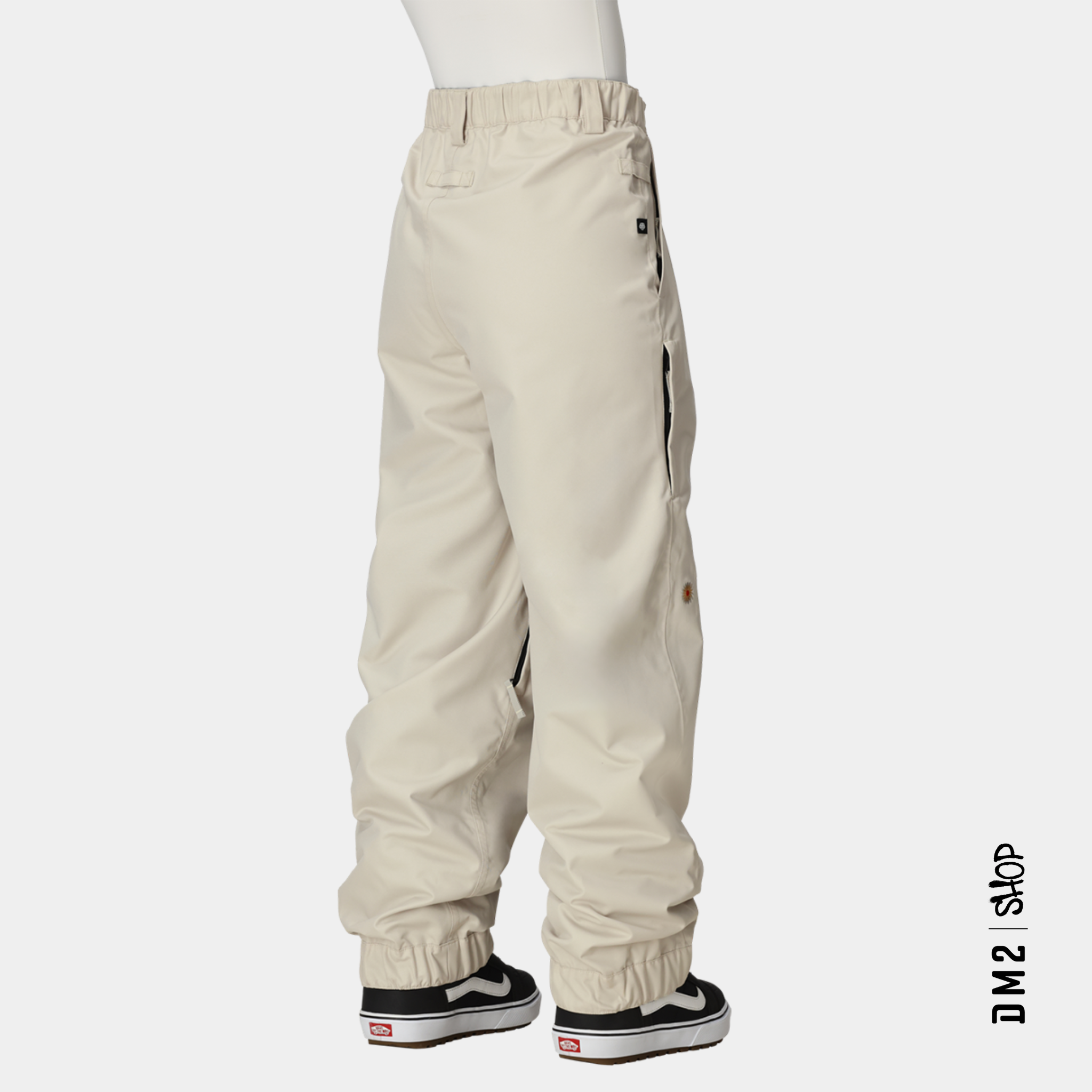 PANTALON 686 BAGGY SNOW PANT SHELL OUTLINE LIMESTONE FEMME