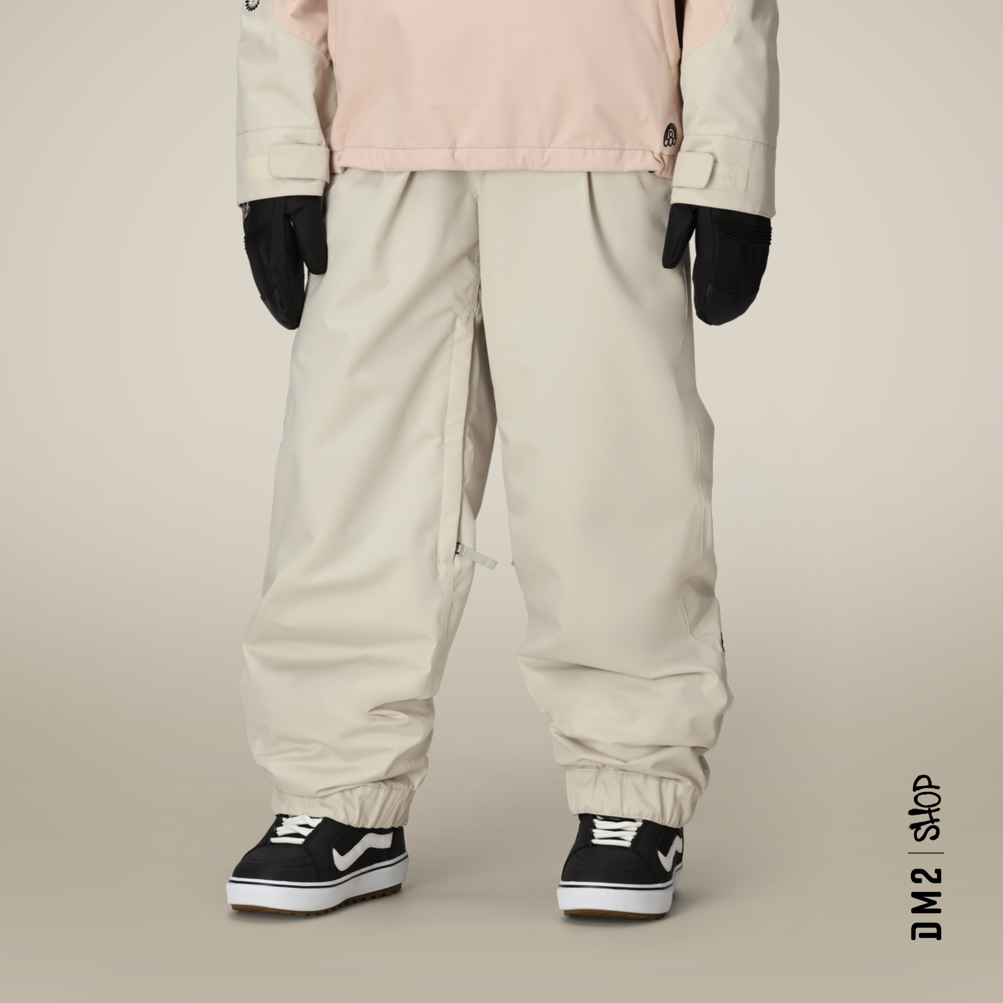 pantalon-686-baggy-snow-shell-outline-limestone-femme-H25-DM2