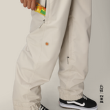 PANTALON 686 BAGGY SNOW PANT SHELL OUTLINE LIMESTONE FEMME