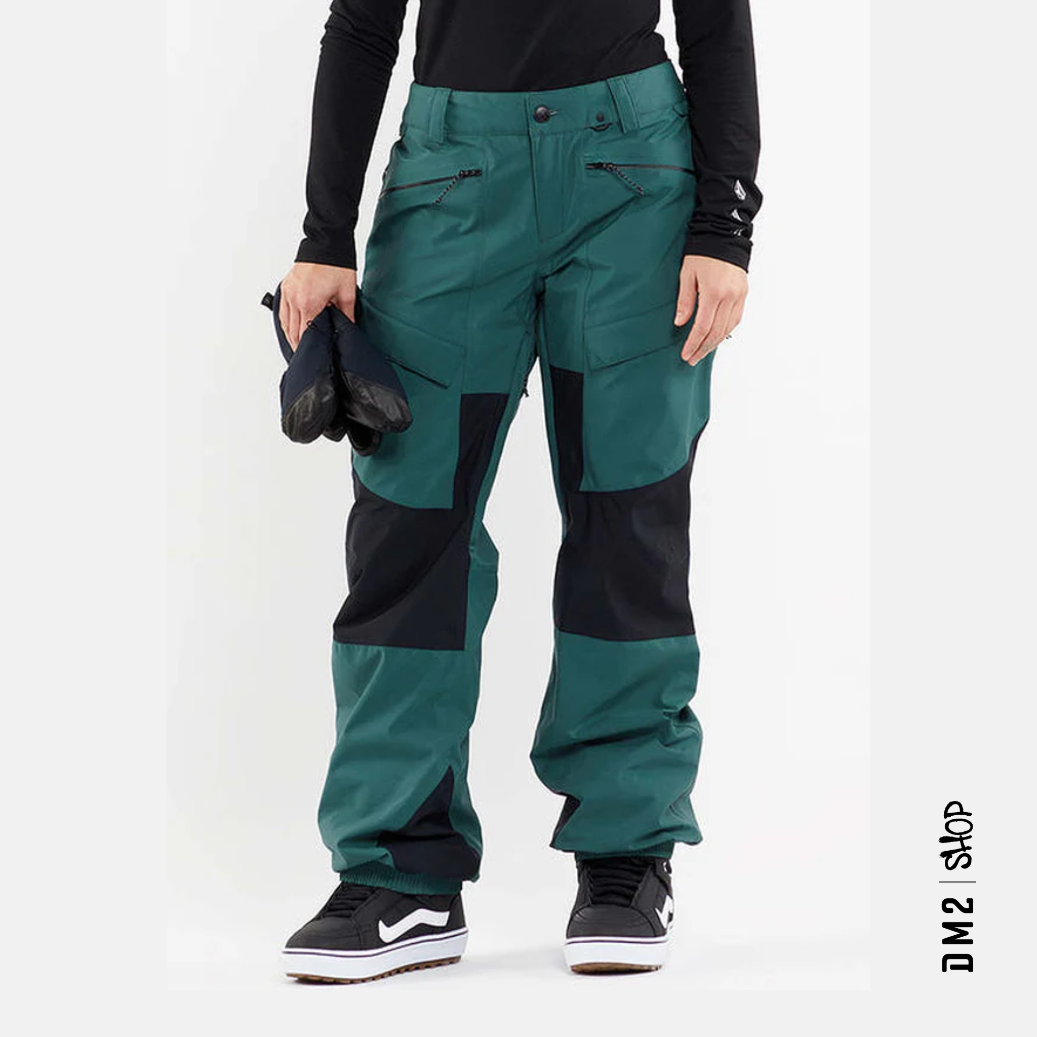 PANTALON DE SNOW AT STRETCH GORE-TEX POUR FEMME