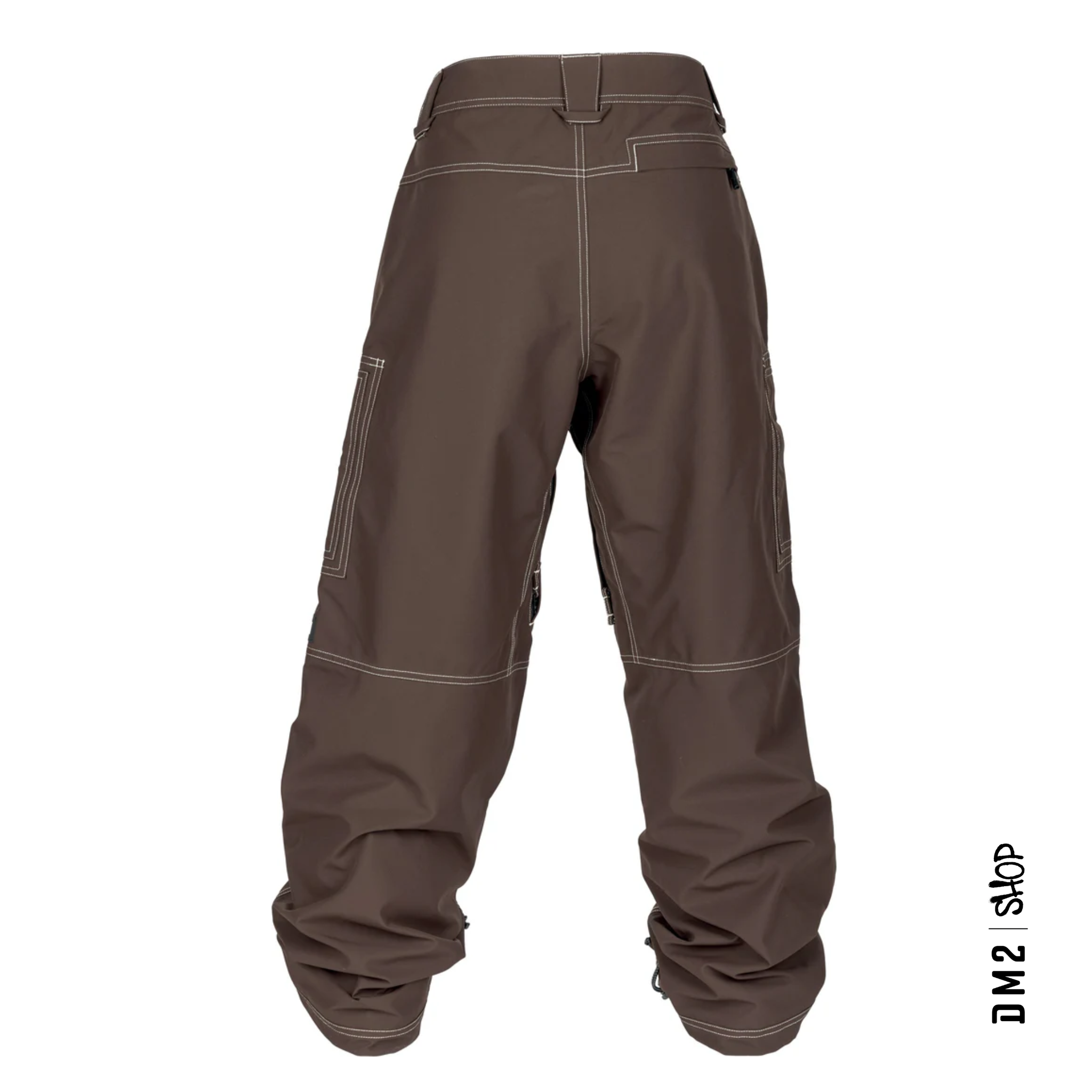 PANTALON SNOW BAGGY - FEMME - FAIRFIELD BRUN