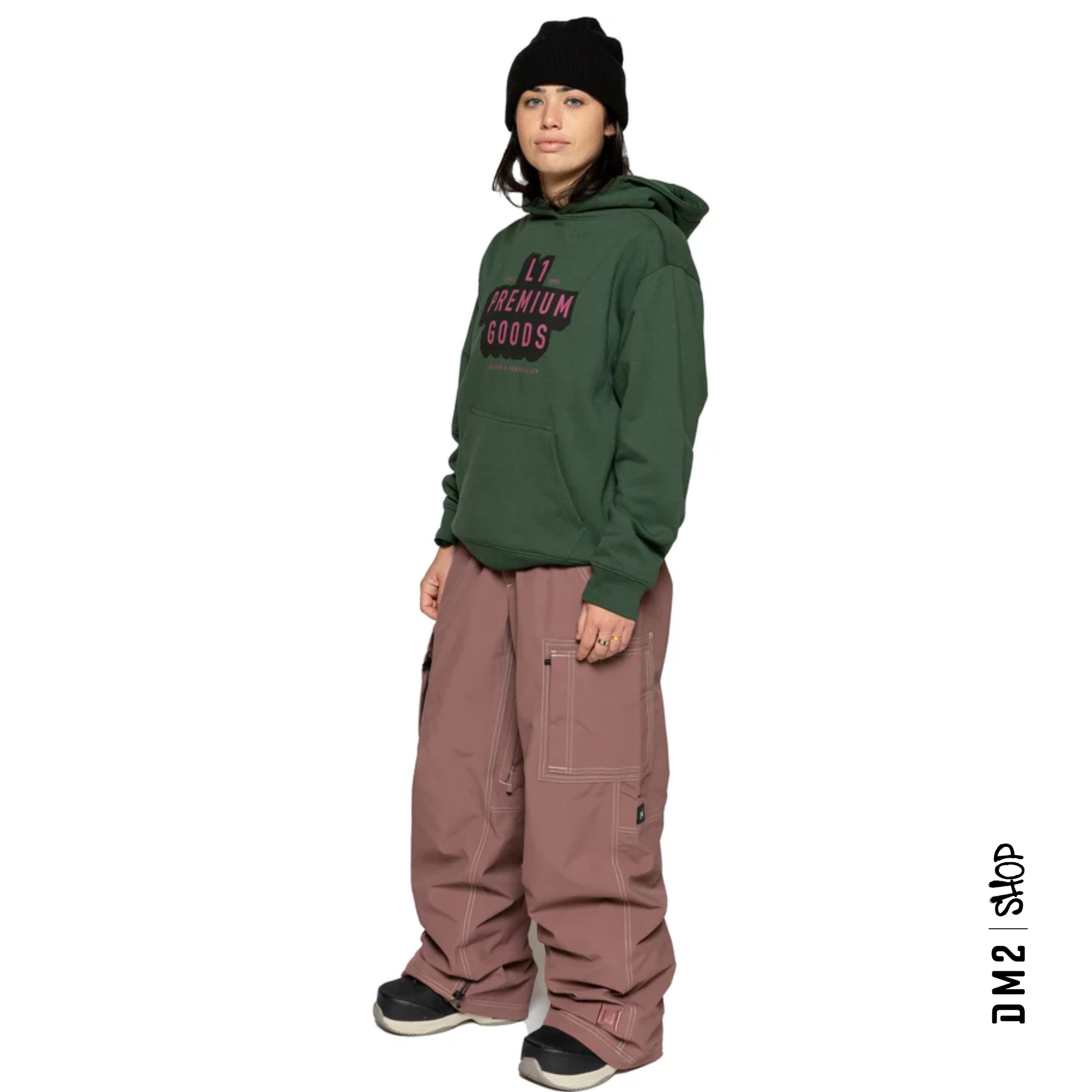 PANTALON SNOW BAGGY FEMME FAIRFIELD ROSE