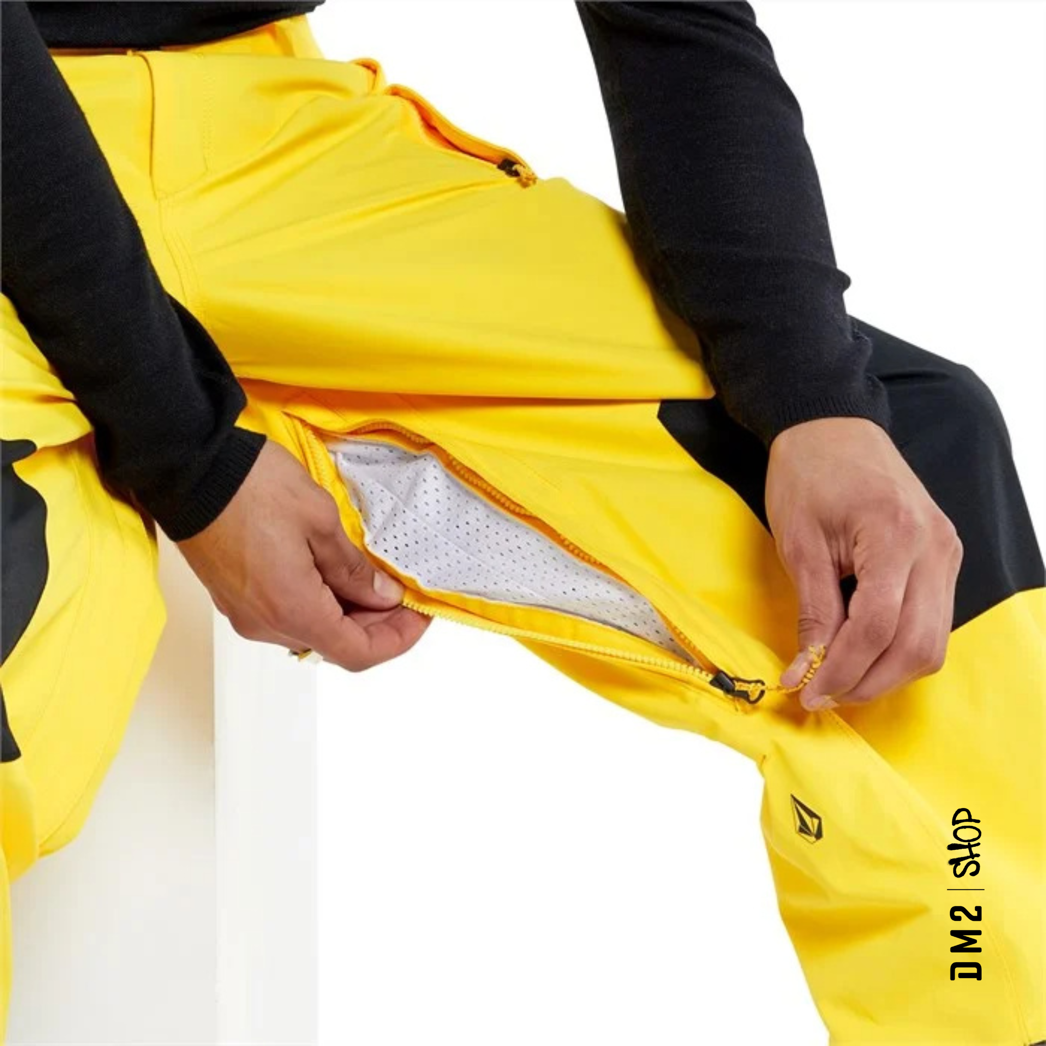 PANTALON SNOW SHELL LONGO GORE-TEX JAUNE