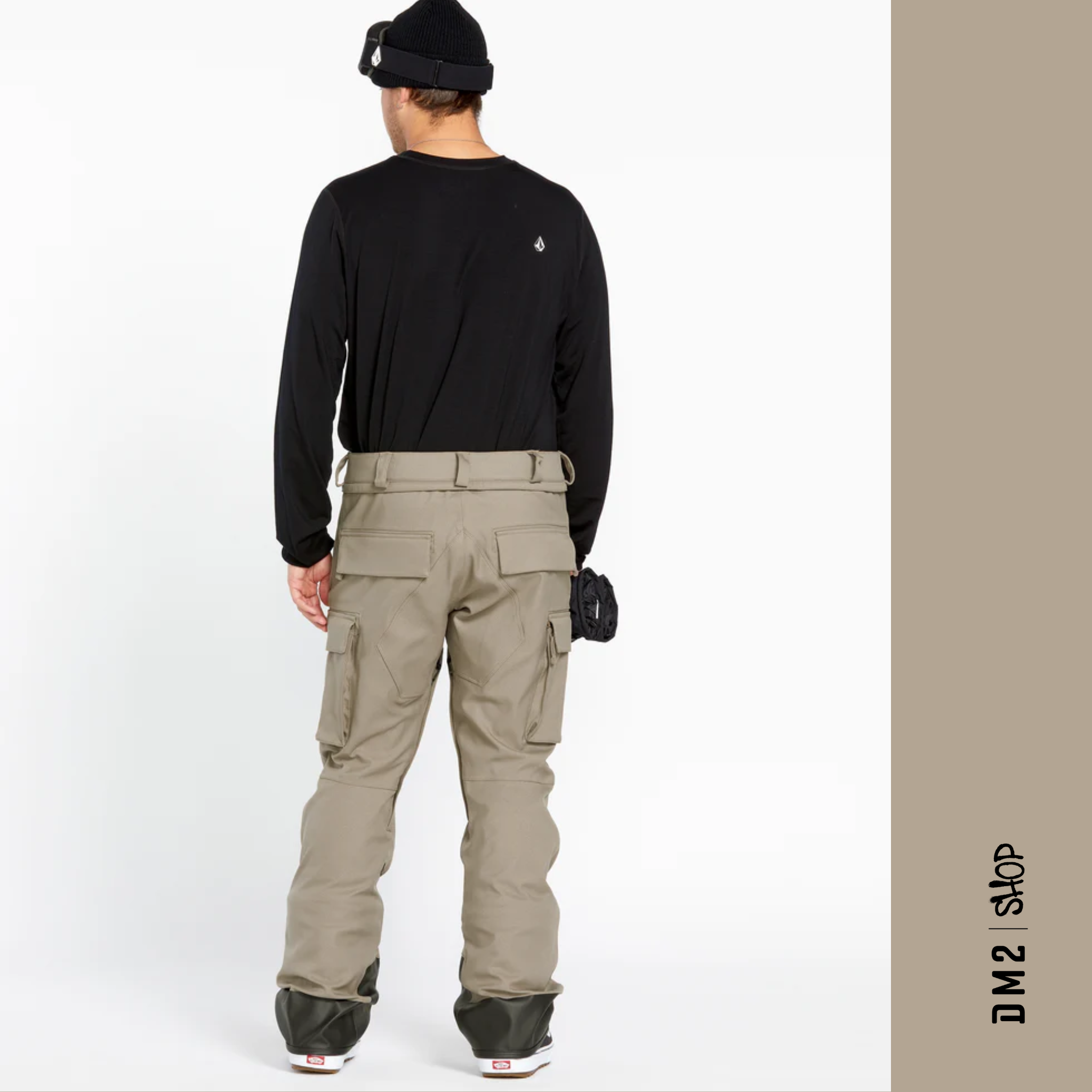 PANTALON CARGO SNOW SHELL NEW ARTICULATED CHESTNUT