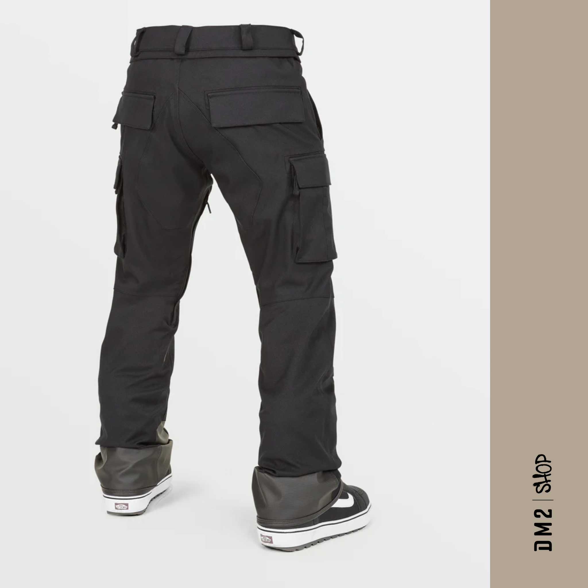 PANTALON CARGO SNOW SHELL NEW ARTICULATED NOIR