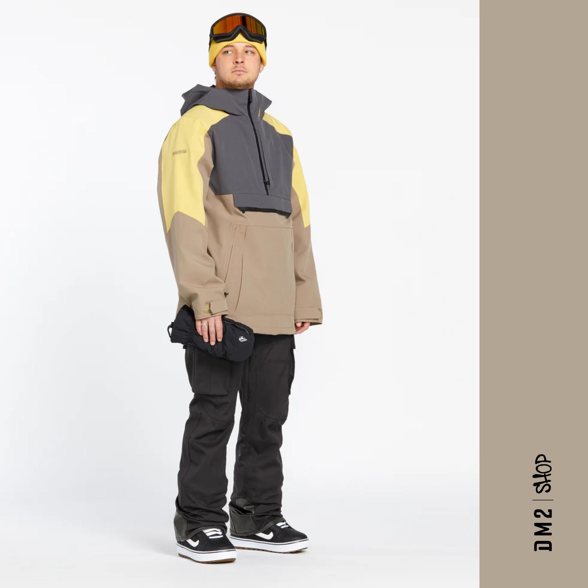 PANTALON CARGO SNOW SHELL NEW ARTICULATED NOIR