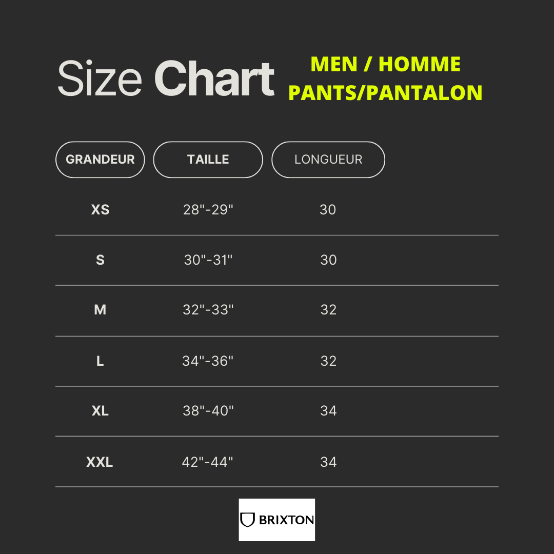SHORT HOMME EVERYDAY HYBRID, BRIXTON - DM2 SHOP