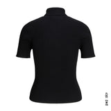 HAUT JJXX FEMME COL ROULÉ JADE CLASSIC NOIR - DM2 SHOP