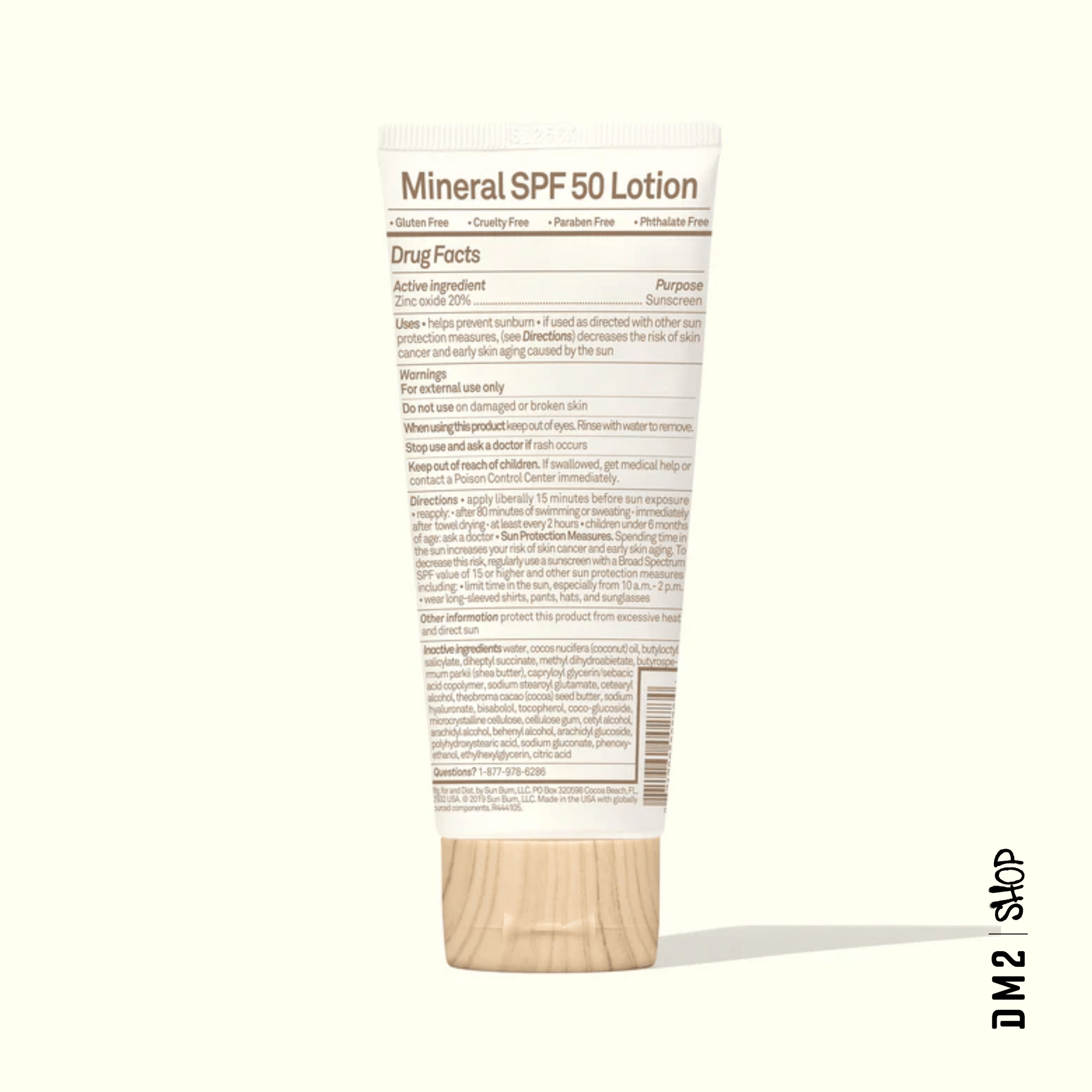 CREME SOLAIRE BABY BUM LOTION MINERAL SPF 50, SUN BUM - DM2 SHOP