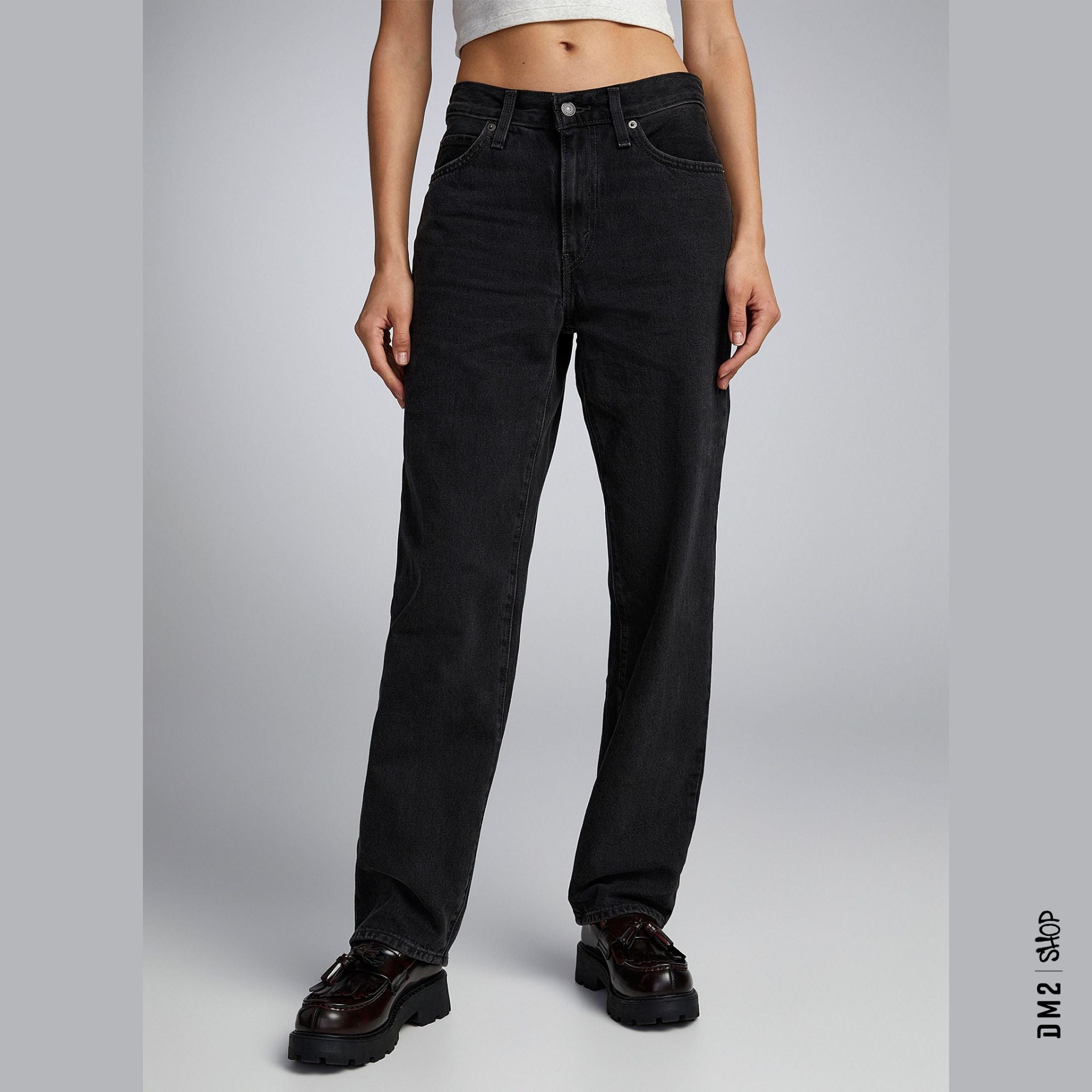 JEANS 94 BAGGY NOIR FEMME LEVI'S - DM2 SHOP