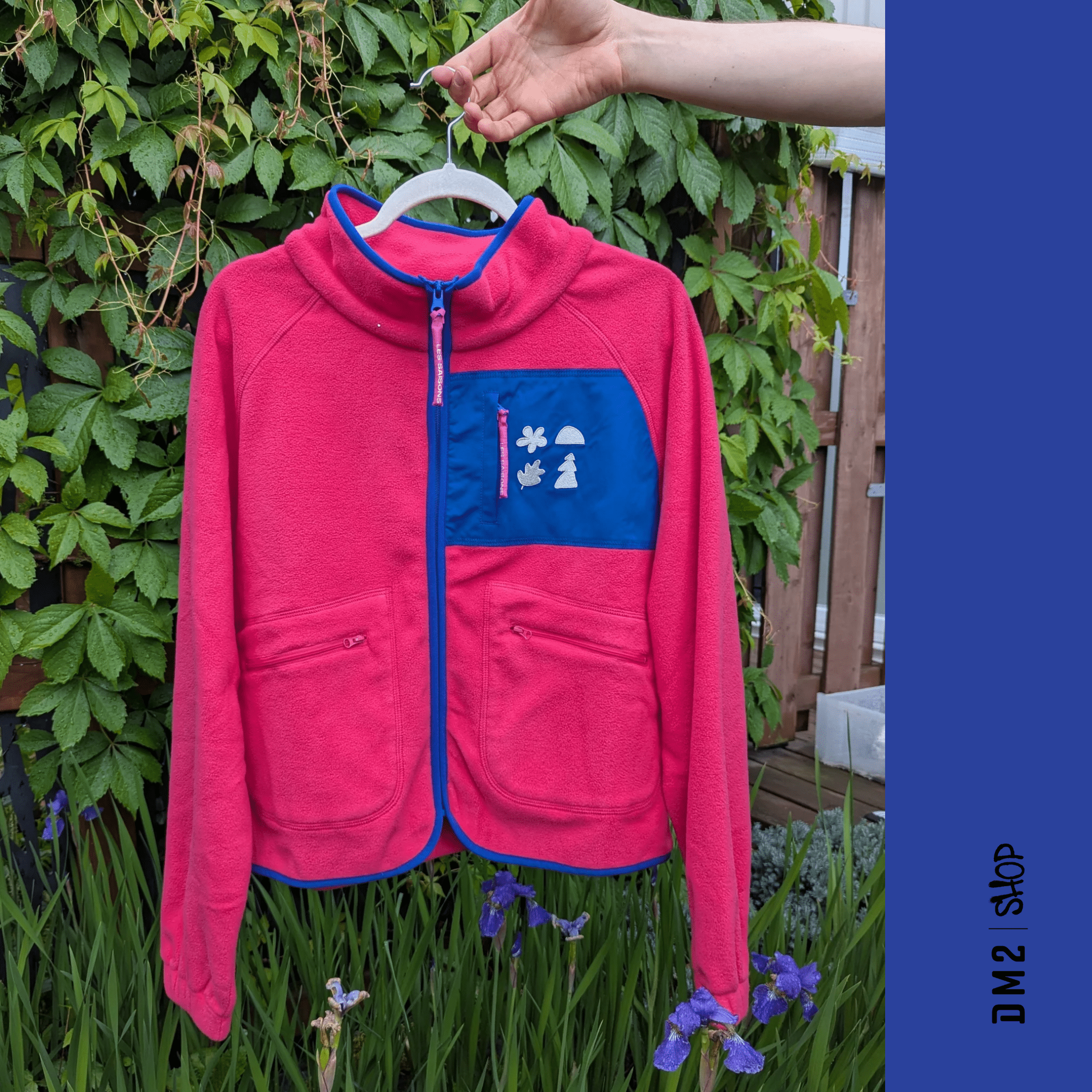POLAR FEMME PINK FLEECE, LES SAISONS - DM2 SHOP