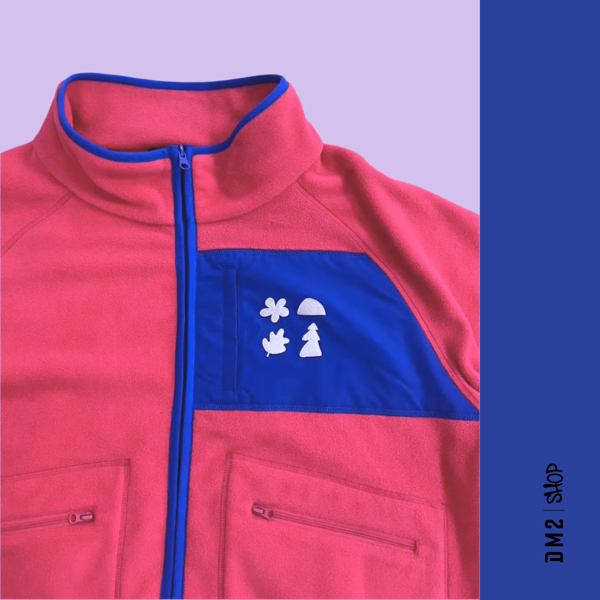 POLAR FEMME PINK FLEECE, LES SAISONS - DM2 SHOP