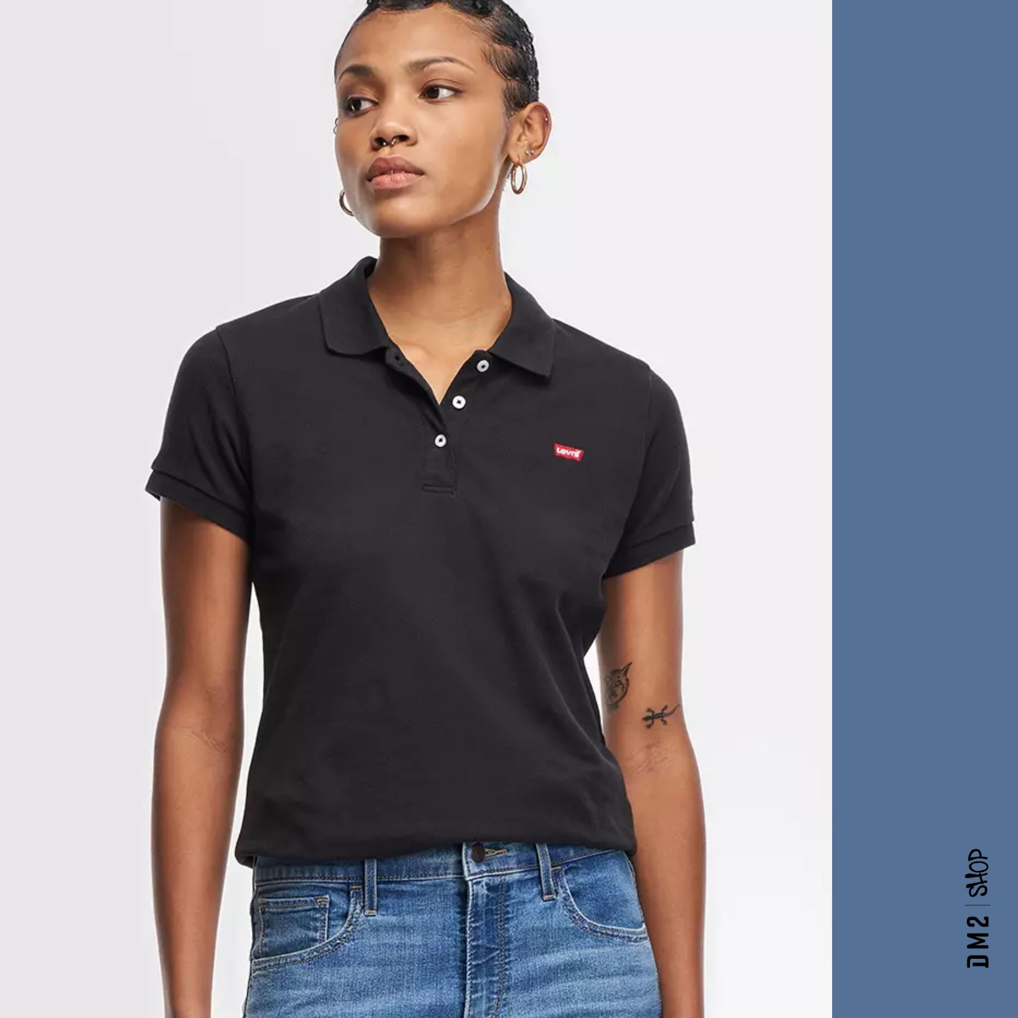 POLO LEVI'S FEMME CAVIAR NOIR - DM2 SHOP