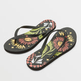 SANDALES VOLCOM FEMME ROCKING NOIR - DM2 SHOP