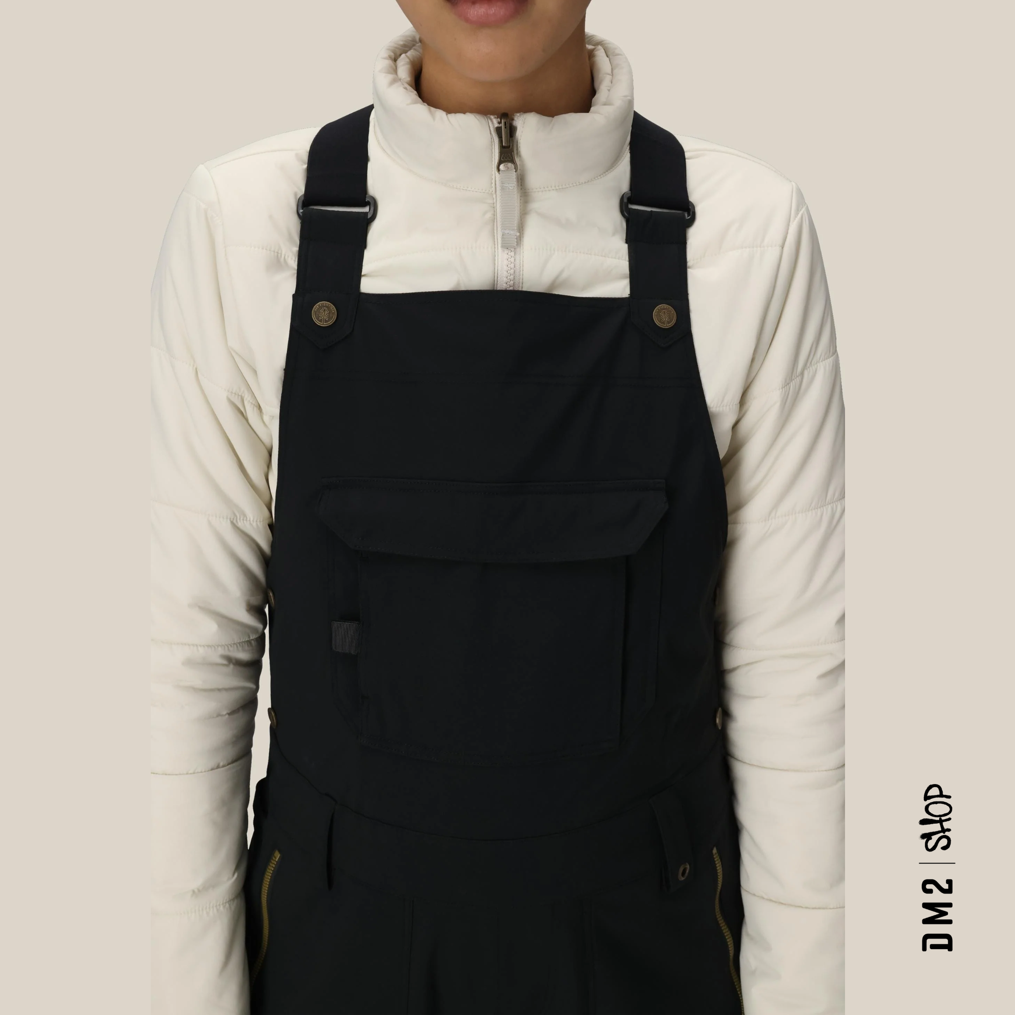 SALOPETTE SNOW FEMME BLACK MAGIC