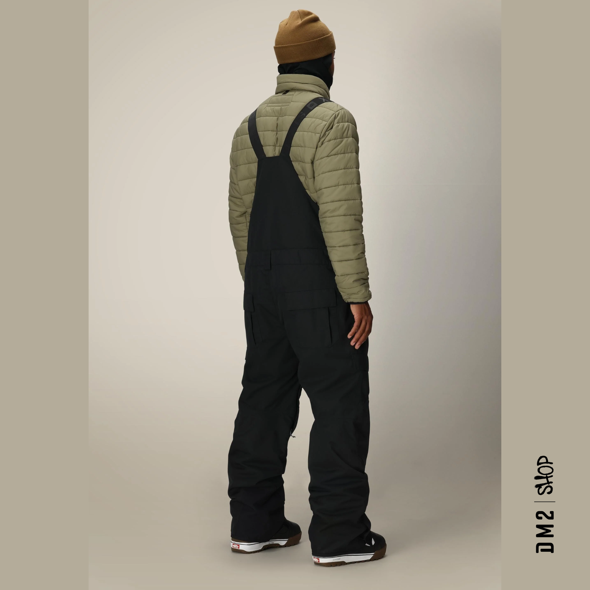 SALOPETTE SNOW HOMME HOT LAP BIB NOIR