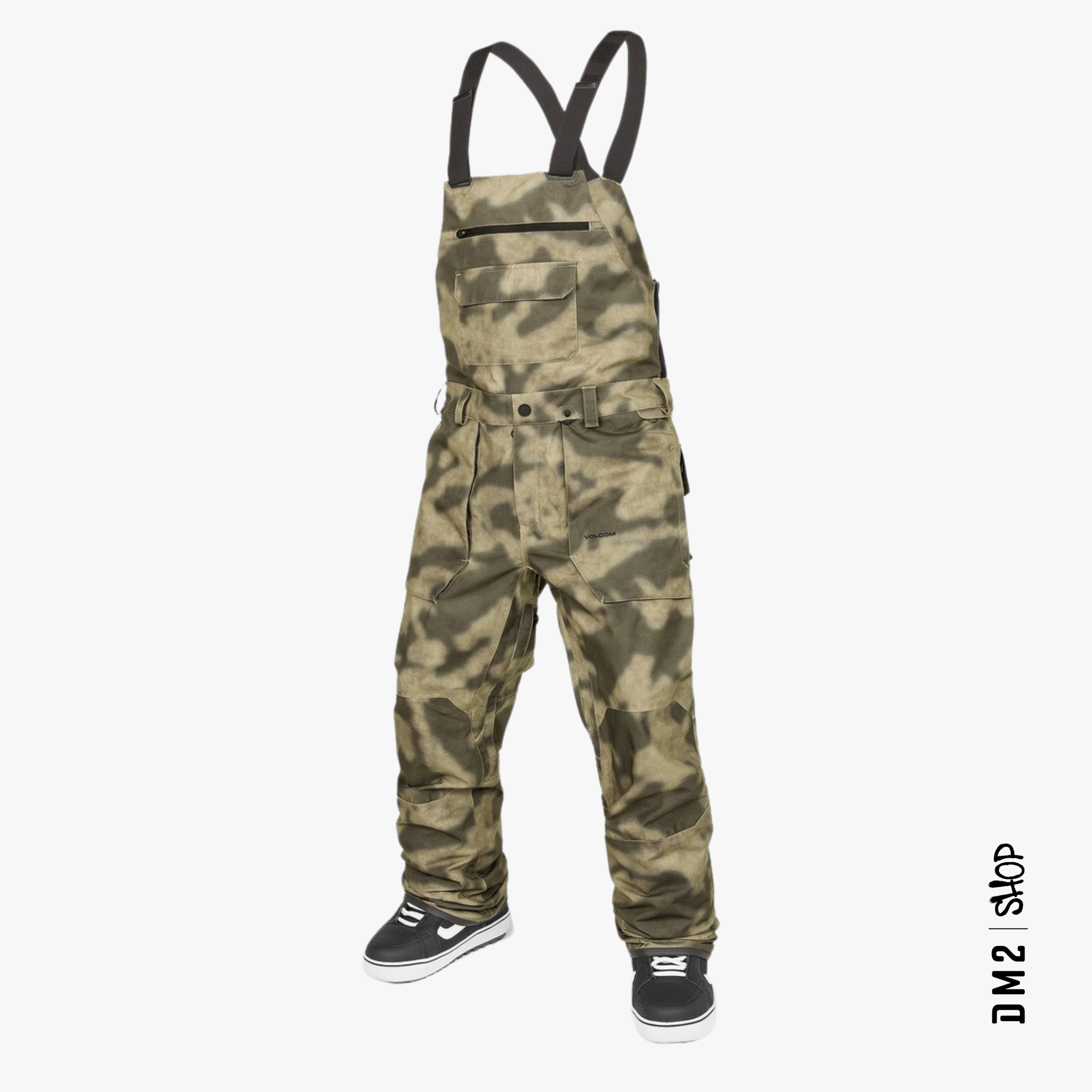 SALOPETTE SNOW ROAN BIB CAMO POUR HOMME