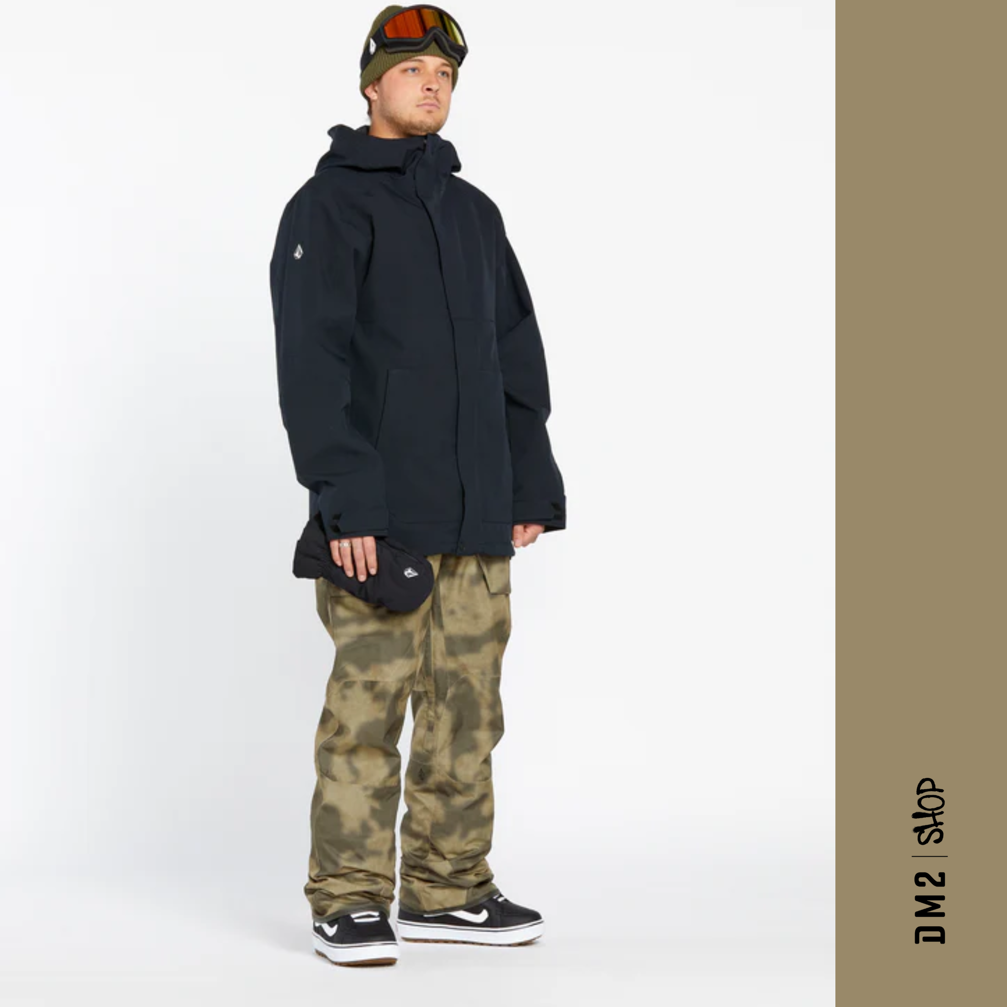 SALOPETTE SNOW ROAN BIB CAMO POUR HOMME