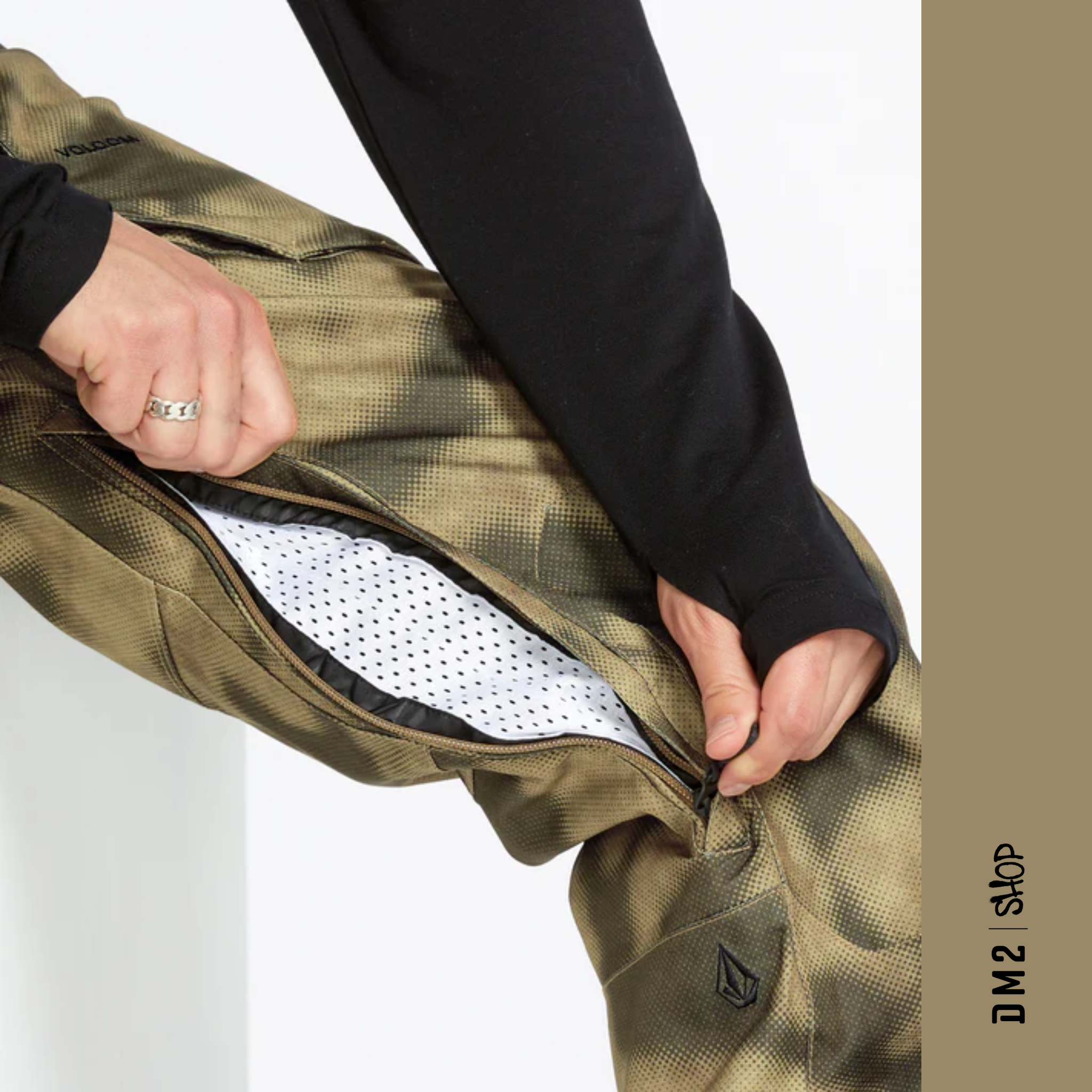 SALOPETTE SNOW ROAN BIB CAMO POUR HOMME