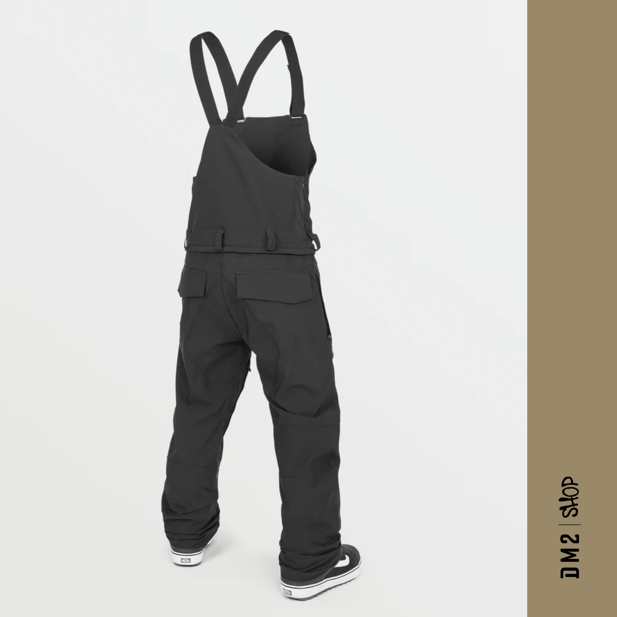 SALOPETTE SNOW ROAN BIB NOIR POUR HOMME