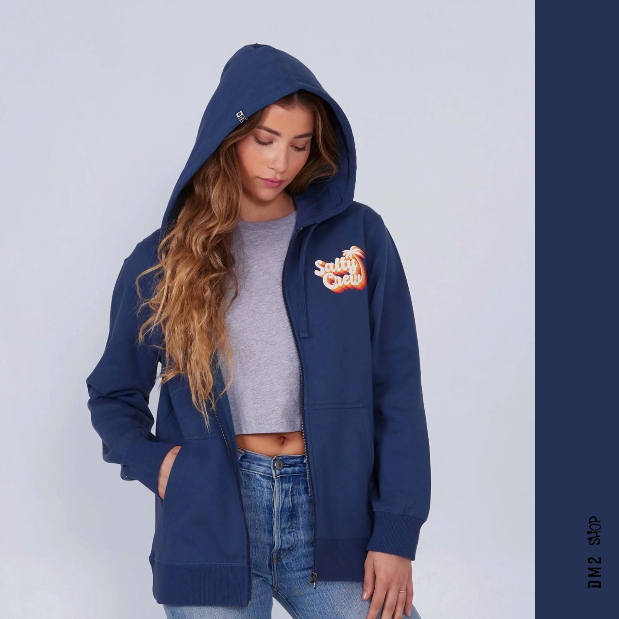 CHANDAIL À ZIP FEMME SEVENTIES FEMME - DM2 SHOP