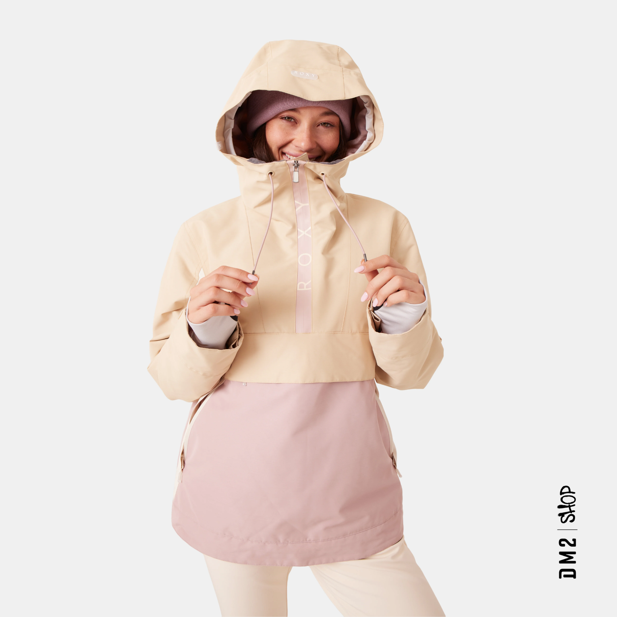 ANORAK SNOW FEMME - SHELTER - ROSE
