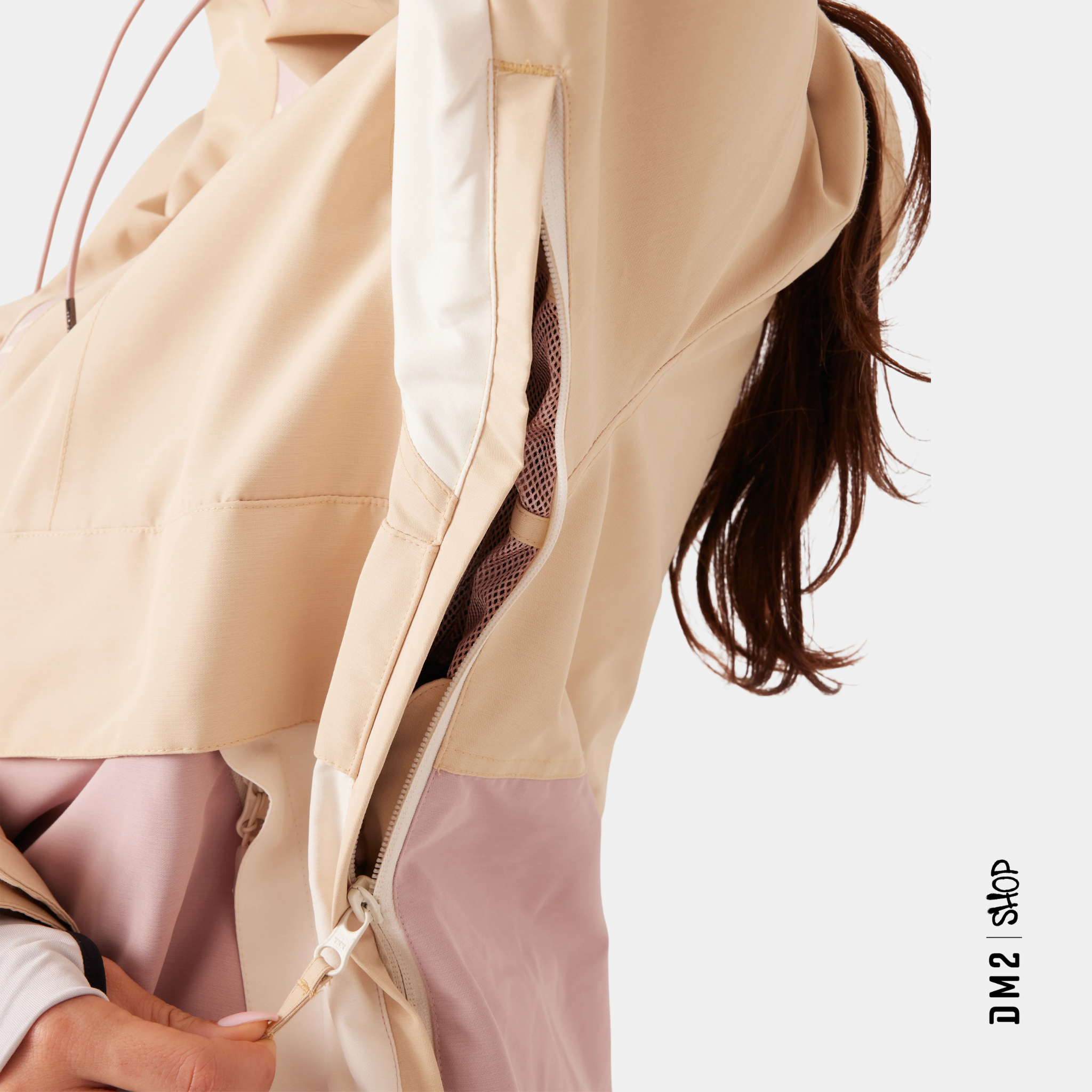 ANORAK SNOW FEMME - SHELTER - ROSE