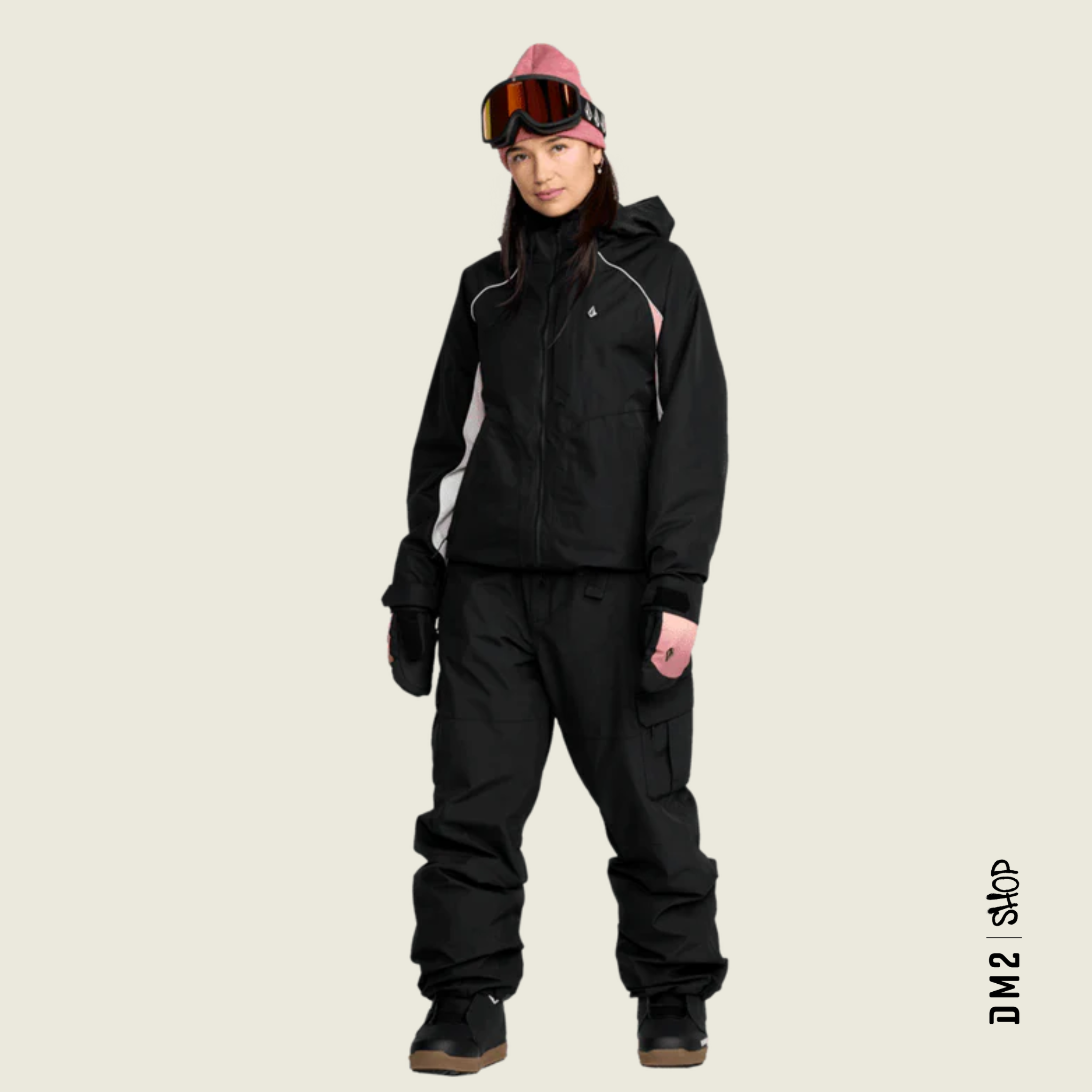 MANTEAU DE SNOW SHELL - STONE SMOKESHOW - FEMME