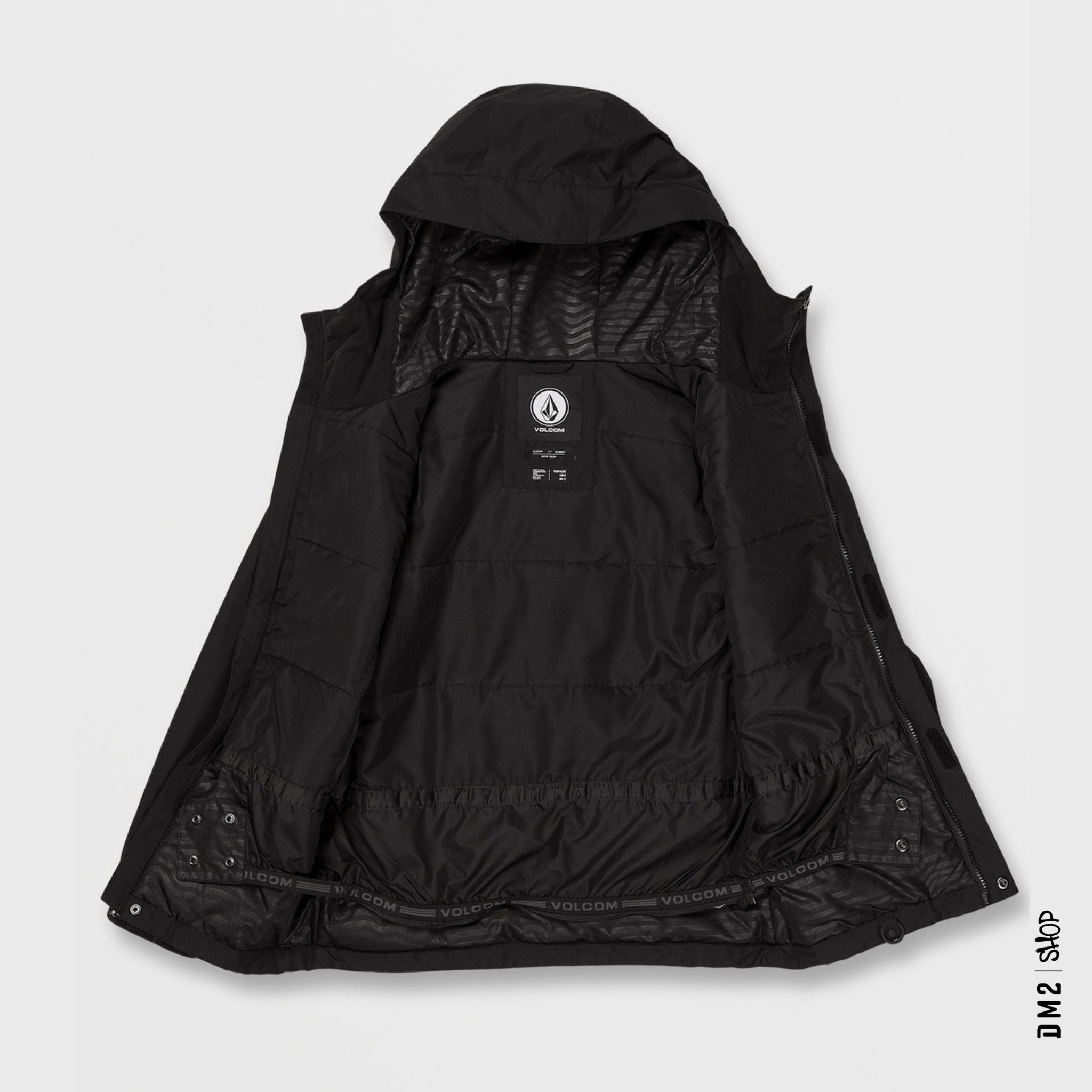 MANTEAU SNOW JUNIOR STONE.91 NOIR VOLCOM - DM2 SHOP
