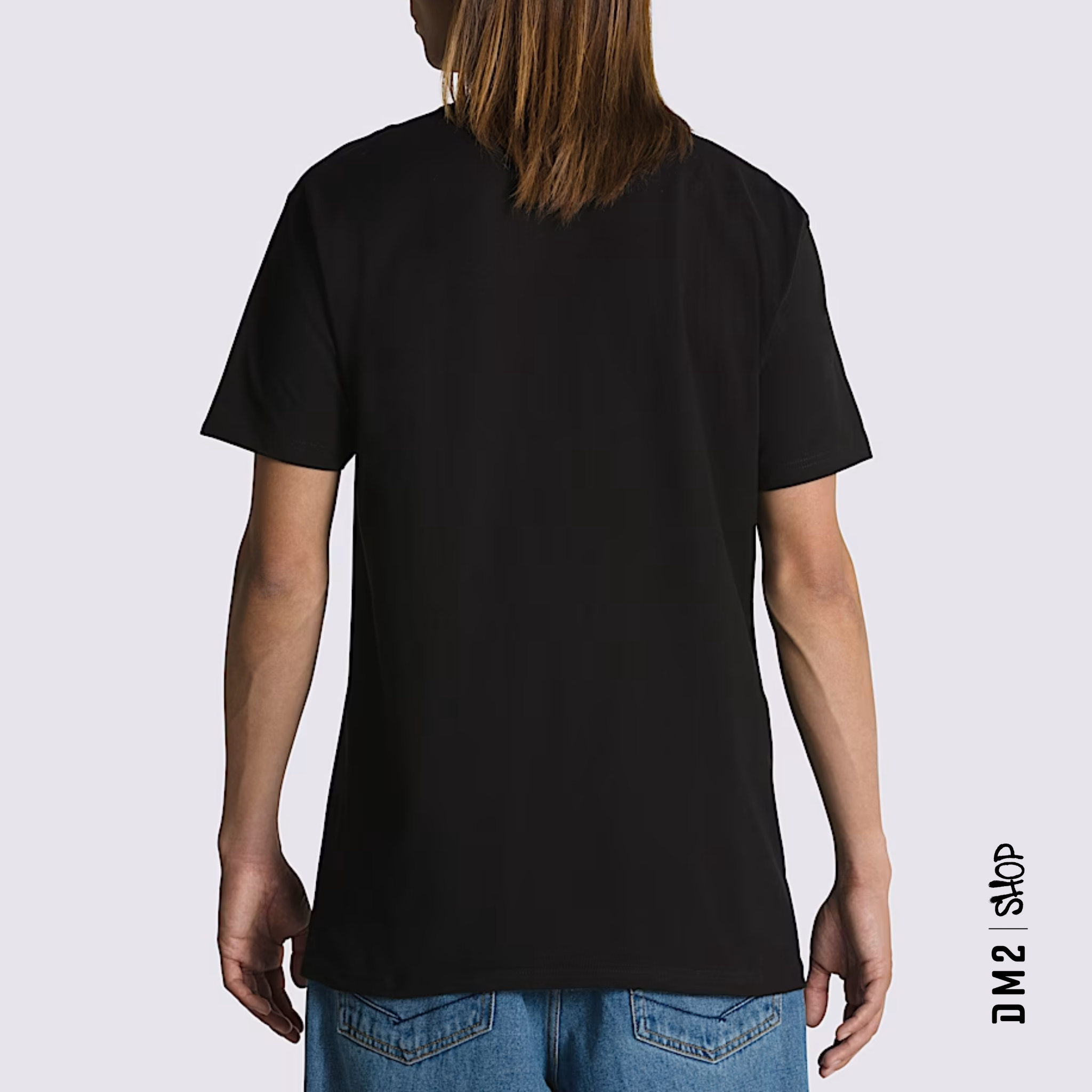T-SHIRT LEFT CHEST LOGO NOIR HOMME