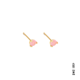 BOUCLES D'OREILLES - TIGES OPALES - PLUSIEURS COULEURS