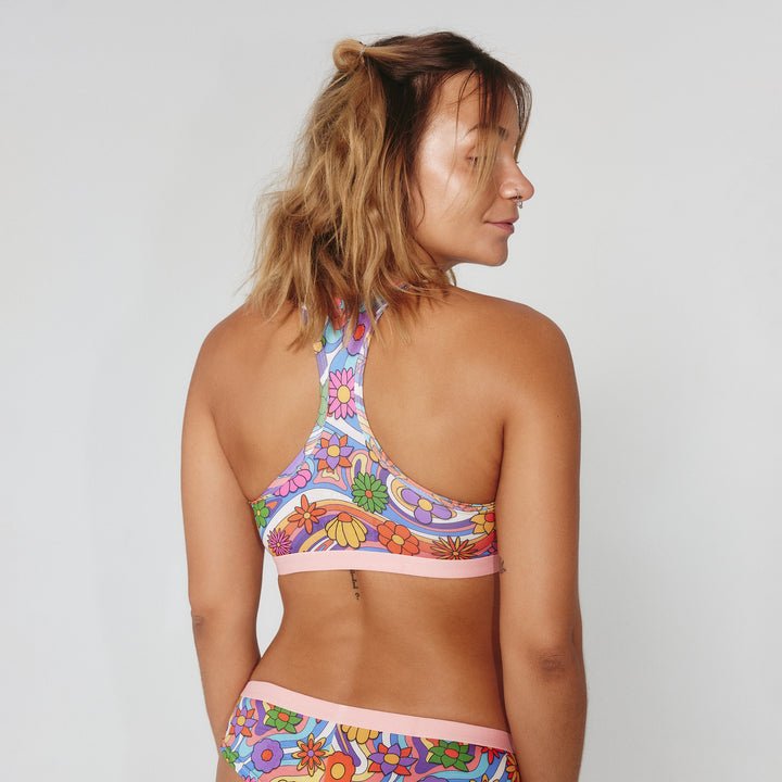 BRALETTE FEMME FLOWER POWER UNDZ - DM2 SHOP