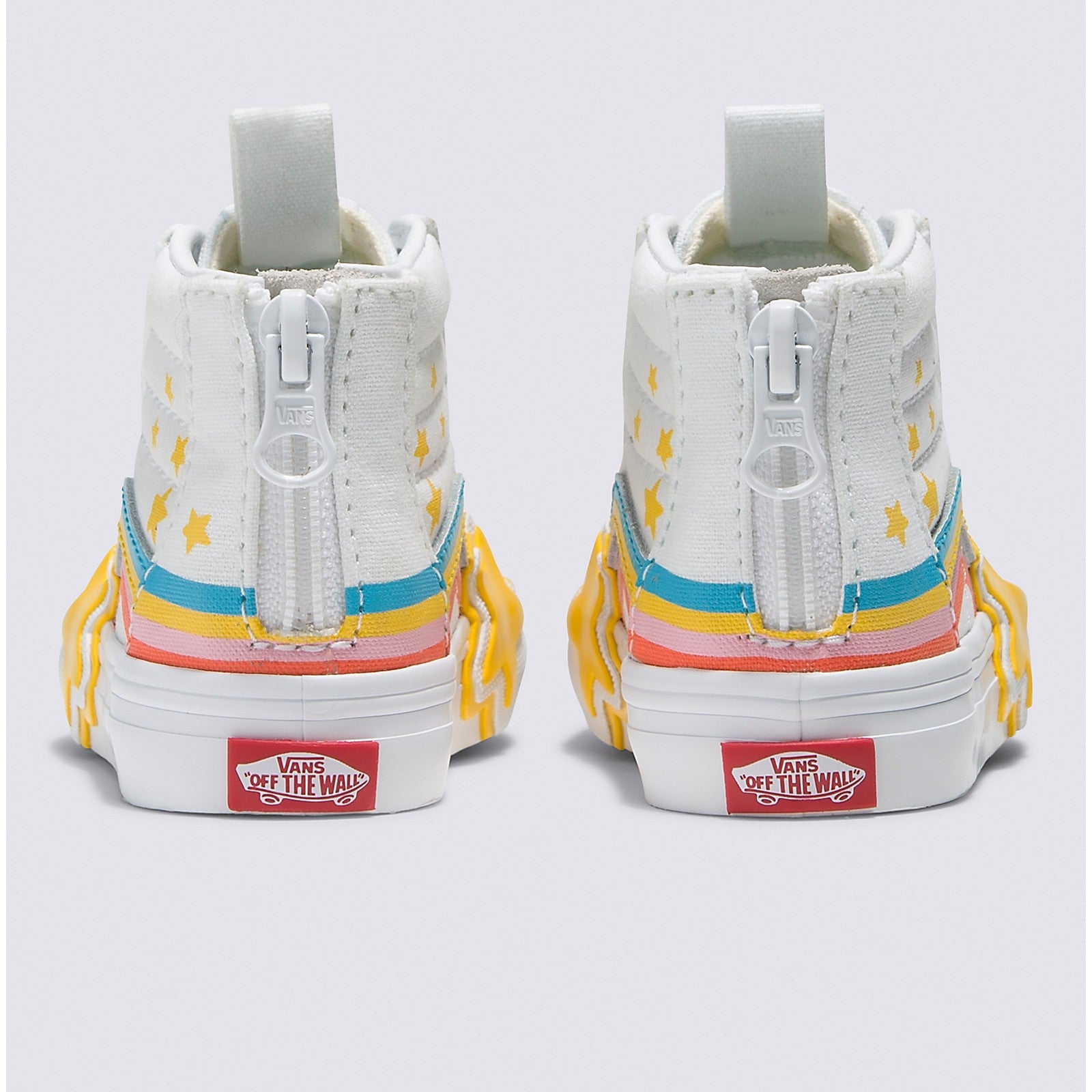 CHAUSSURES TOUT - PETITS, SK8 - HI ZIP RAINBOW STAR, VANS (4 à 10) - DM2 SHOP