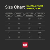 MANTEAU ISOLÉ FEMME 686 ATHENA CORAIL - DM2 SHOP