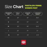 PANTALON BAGGY SNOW PANT SHELL OUTLINE CARAMEL FEMME