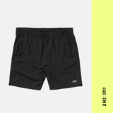 SHORT SPORT HOMME YOGGER 17" NOIR, RVCA - DM2 SHOP