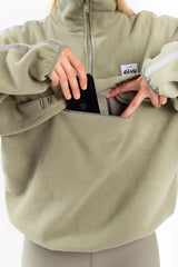 POLAR BALL FLEECE FADED OAK EIVY - DM2 SHOP