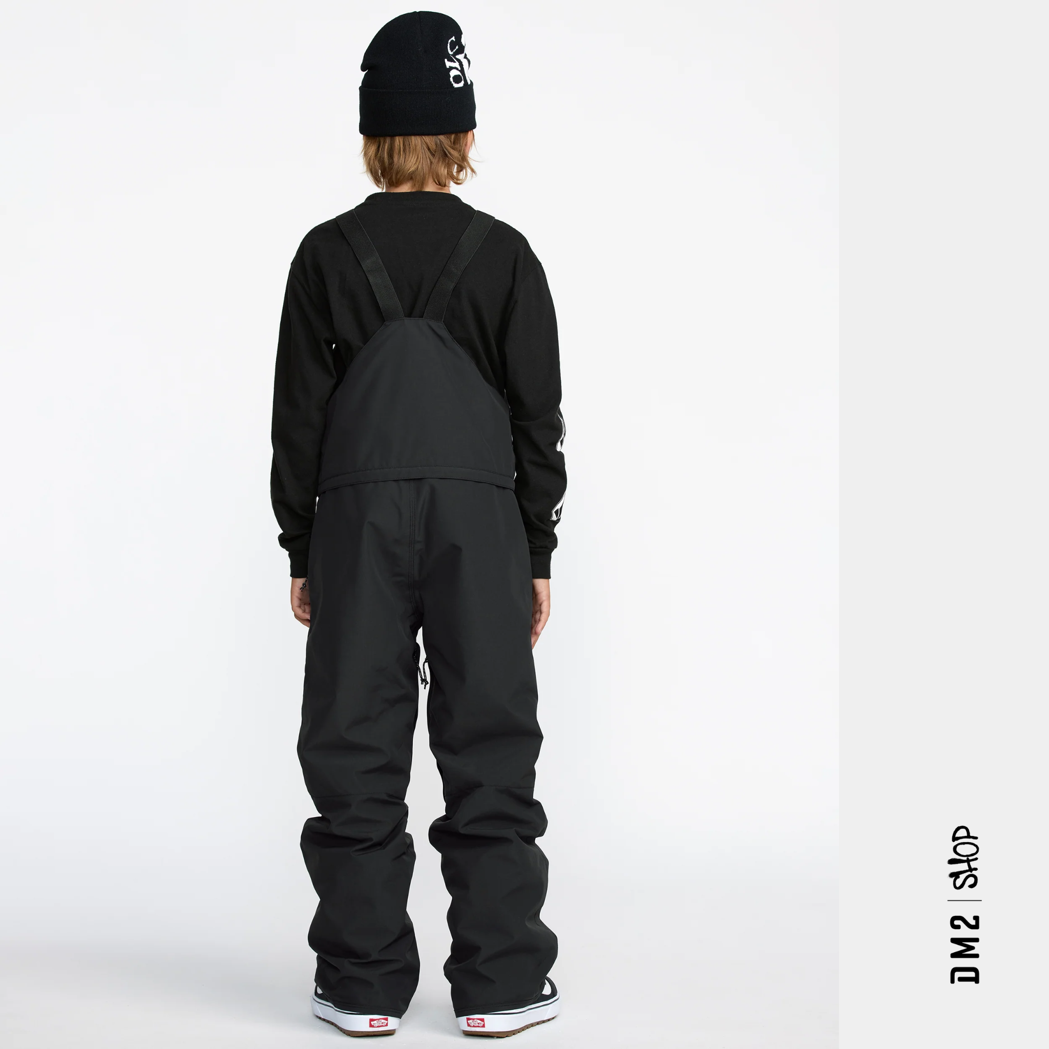 SALOPETTE SNOW JUNIOR - BARKLEY - NOIR