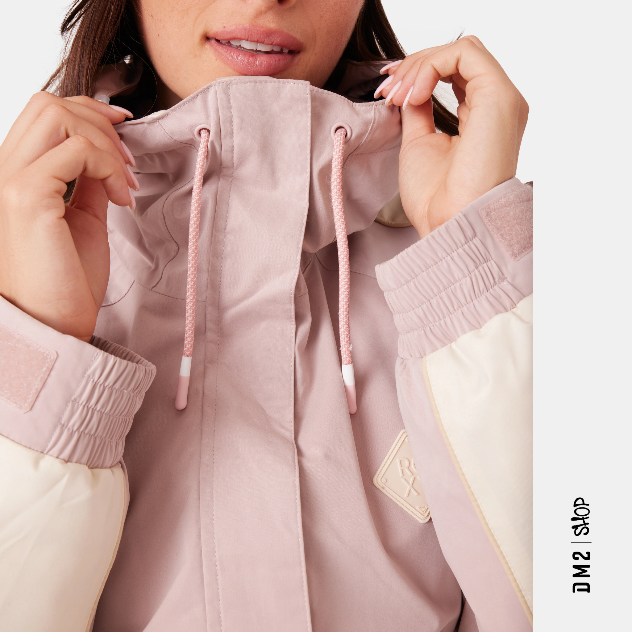 MANTEAU SNOW FEMME - HIGHRIDGE - ROSE