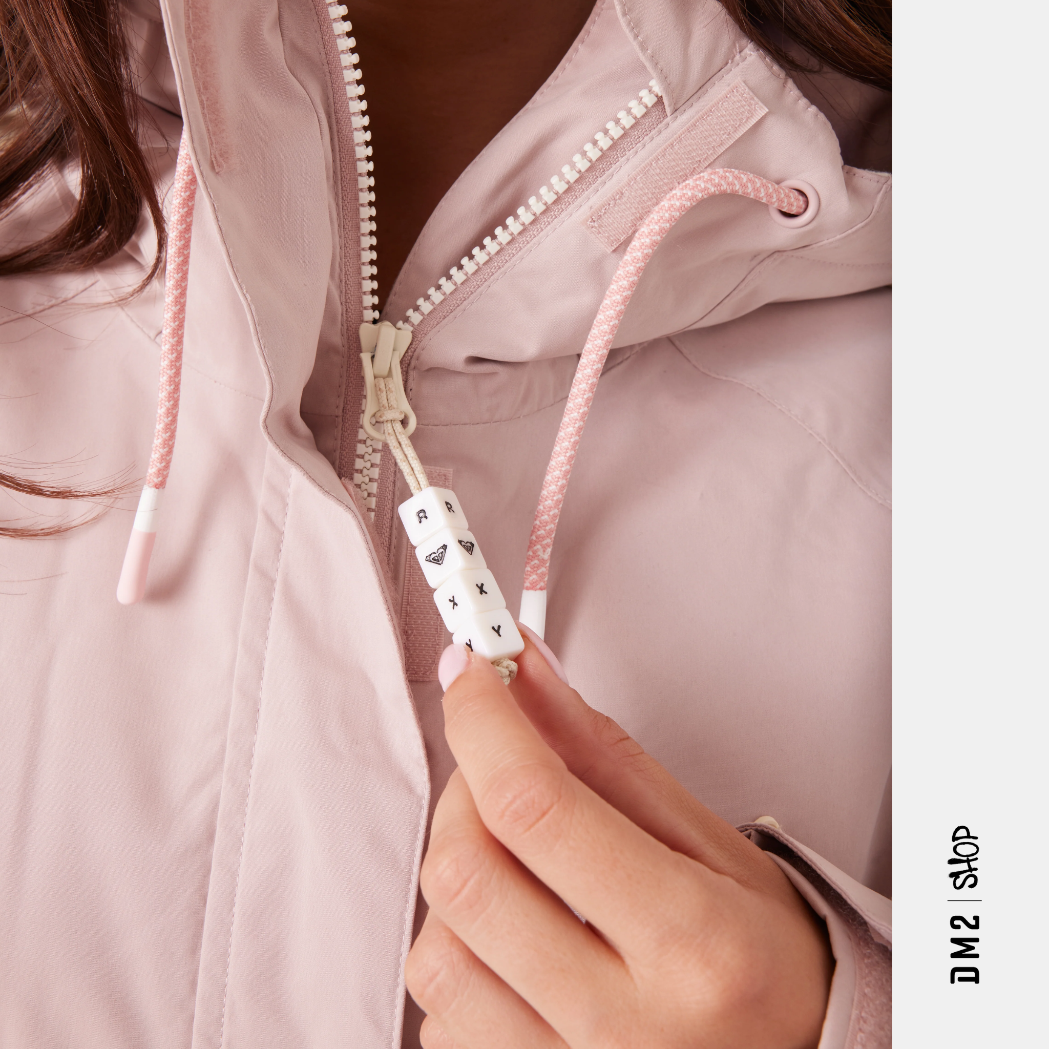 MANTEAU SNOW FEMME - HIGHRIDGE - ROSE