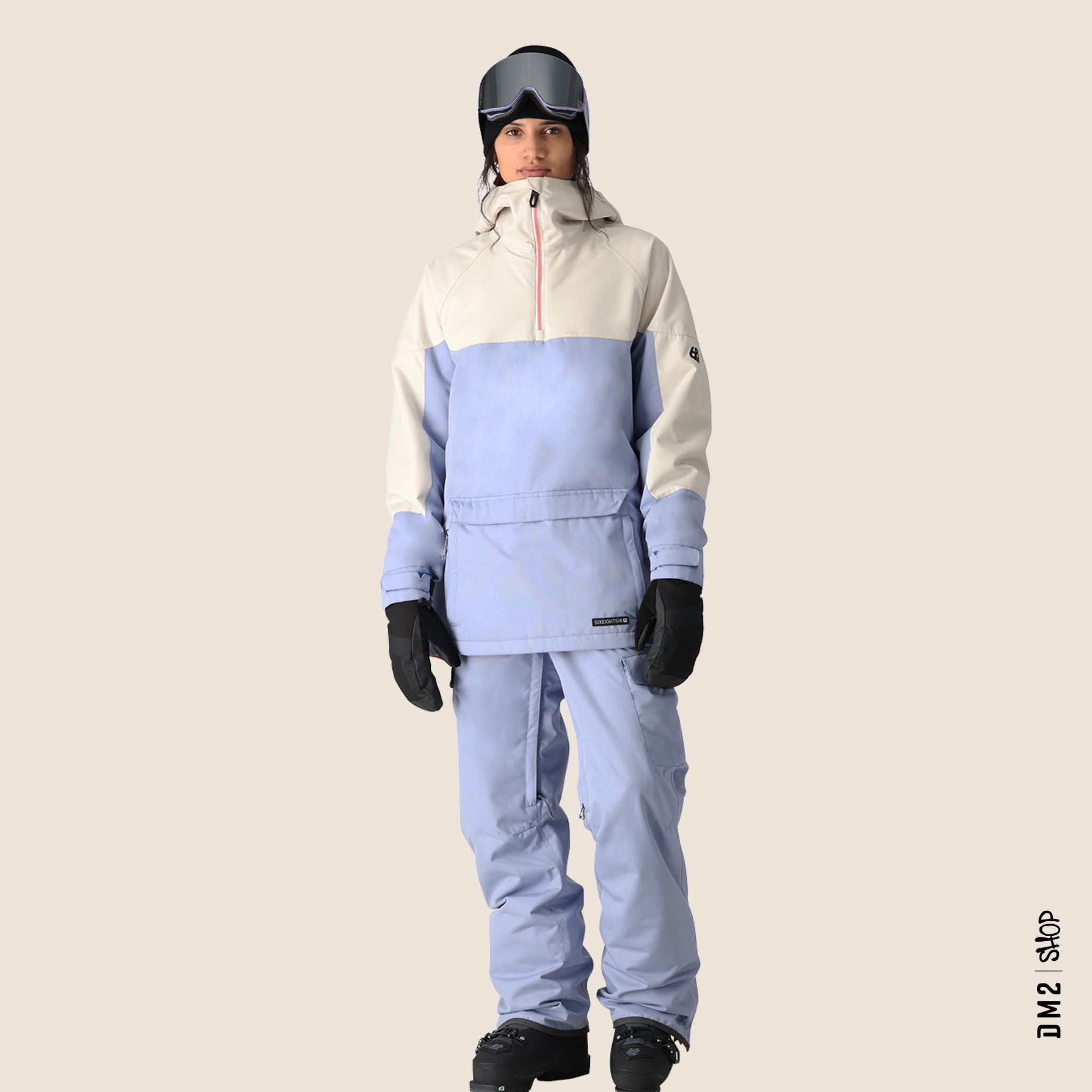 ANORAK FEMME 686 UPTON LILAS - DM2 SHOP