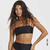BIKINI HAUT FEMME SEEKER BANDEAU NOIR, SISSTR - DM2 SHOP
