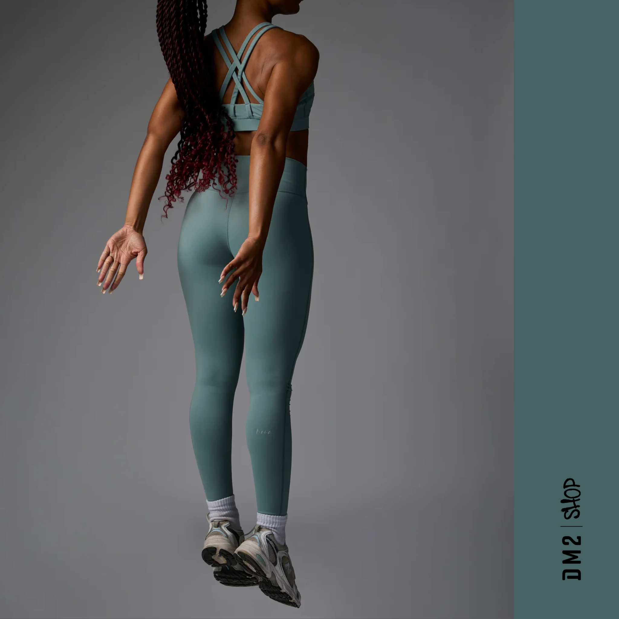 TOP SPORT MYRIAM VERT SAUGE FEMME