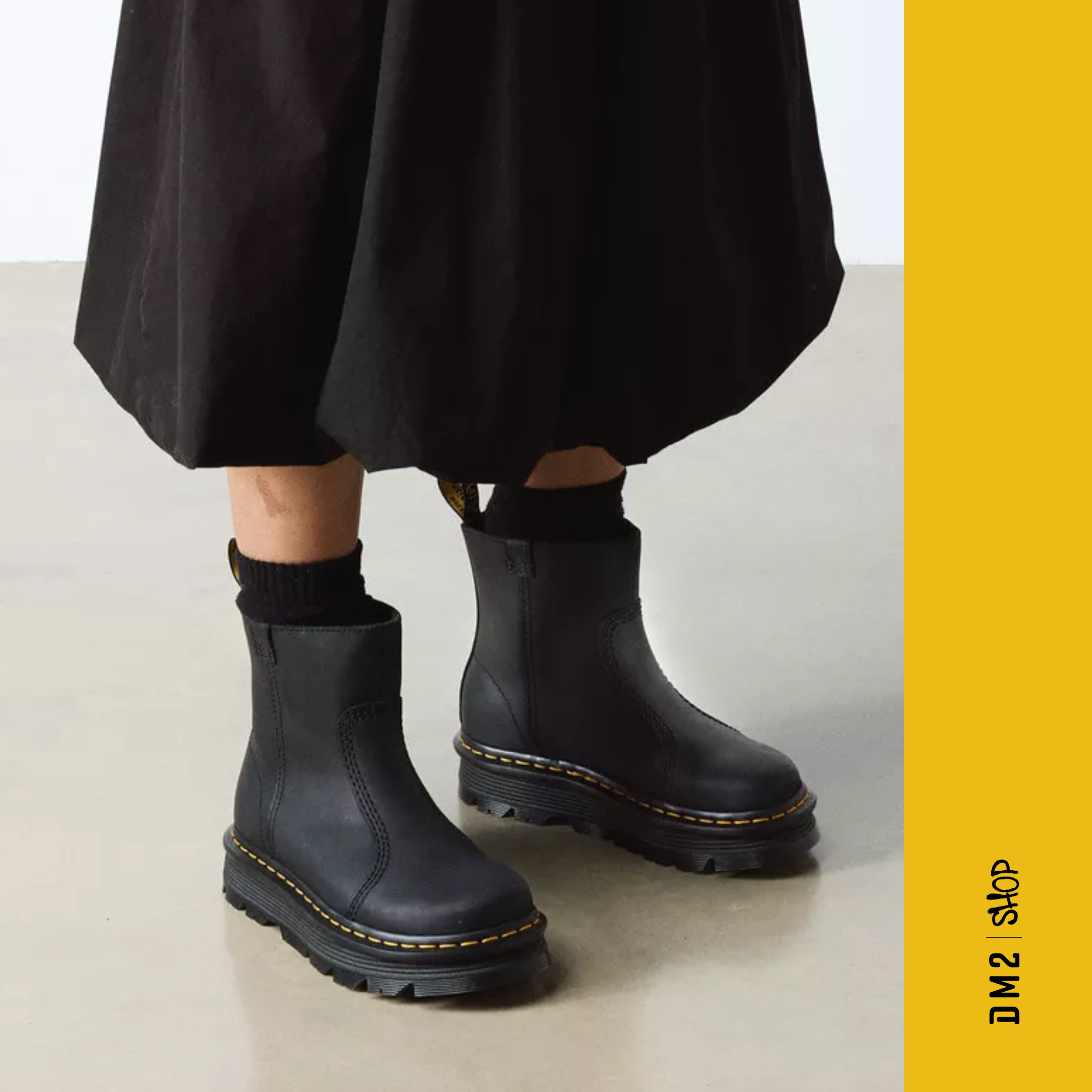 ZEBZAG RIGGER - BOTTILLONS - BLACK WYOMING