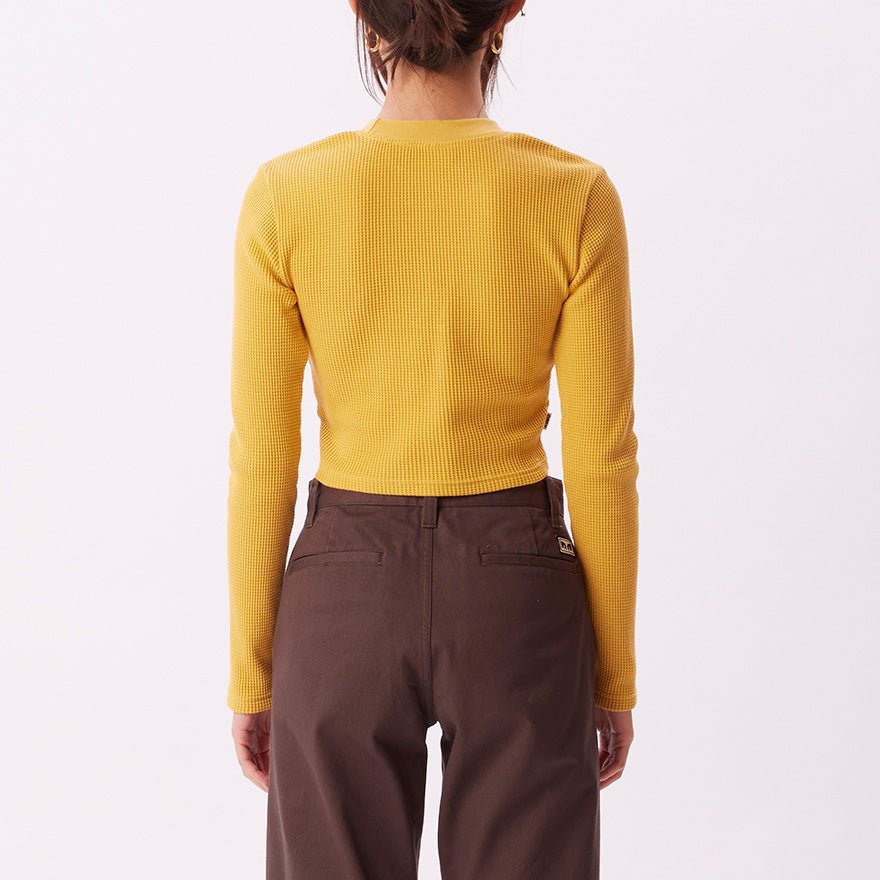 HAUT FEMME ROSE WAFFLE - DM2 SHOP