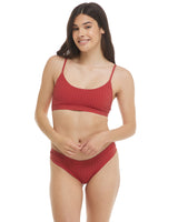 HAUT DE BIKINI SENSES ARO SCOOP - CERISE