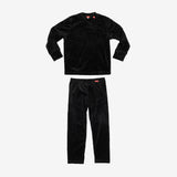 ENSEMBLE THERMIQUE JUNIOR MILK FLEECE NOIR - DM2 SHOP