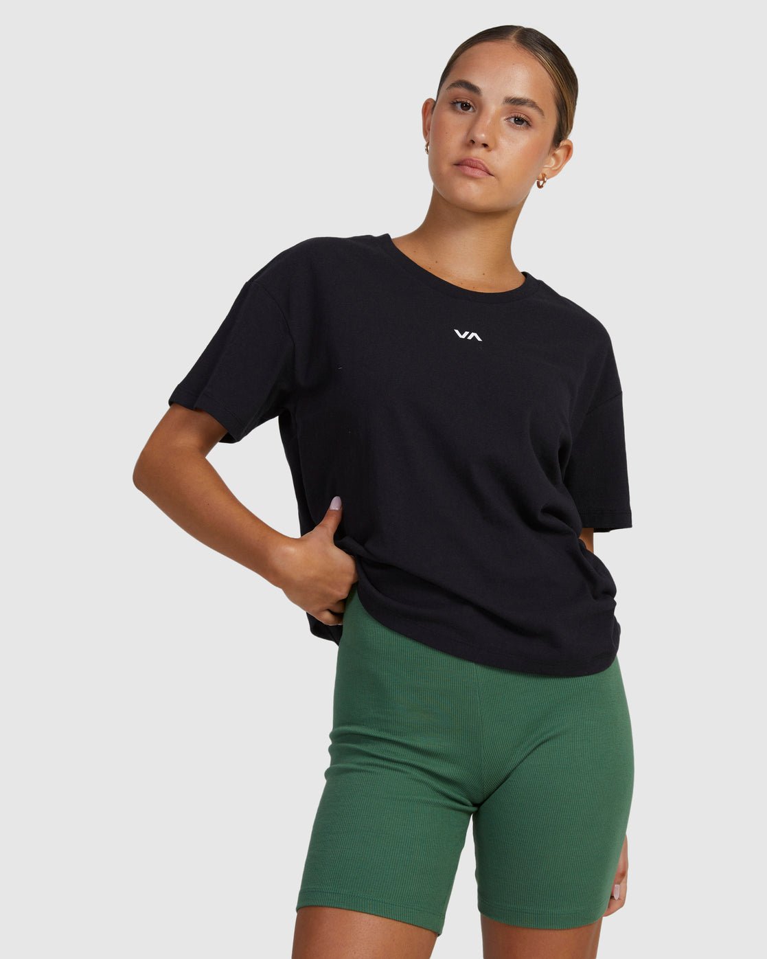 BIKE SHORT SOLID PUSH IT FEMME RVCA, 3 couleurs - DM2 SHOP