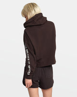 HOOD FEMME SPLITTER RVCA, JAVA - DM2 SHOP